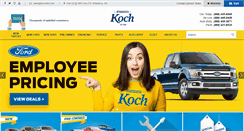 Desktop Screenshot of kochfordathabasca.com